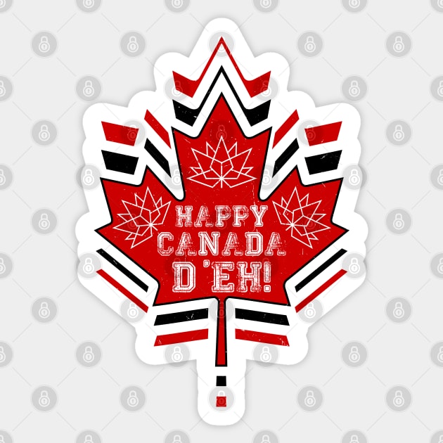 Happy Canada D'eh! 2018 Sticker by Roufxis